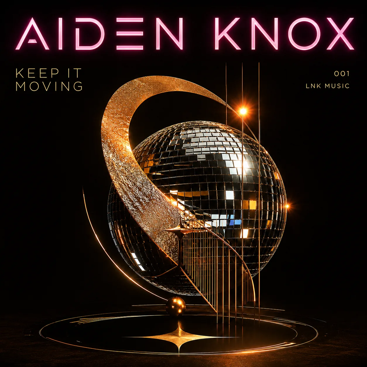 Pochette Keep It Moving de Aiden Knox