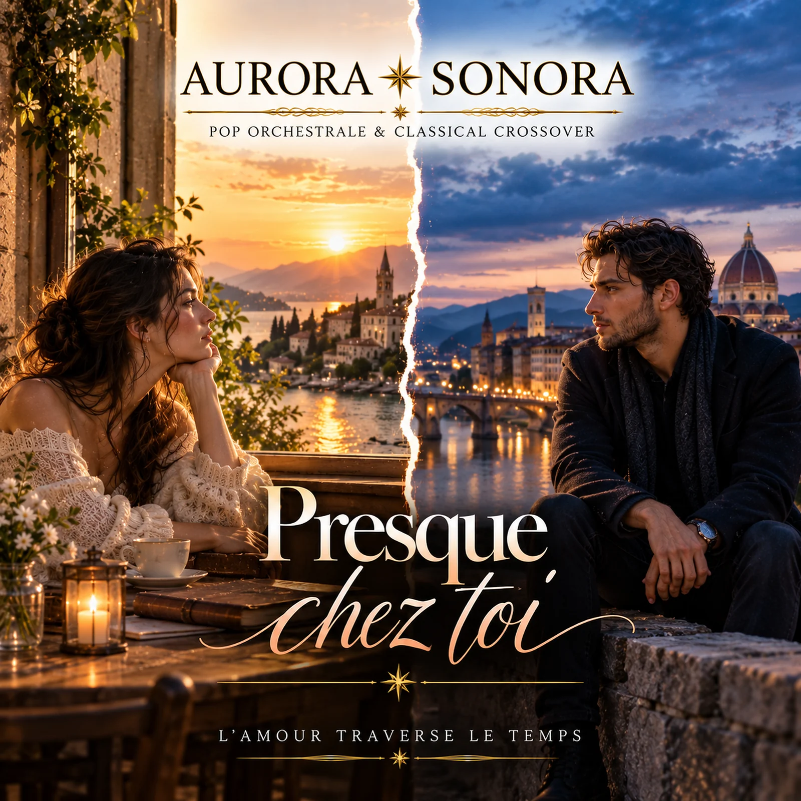 Pochette single Presque chez toi