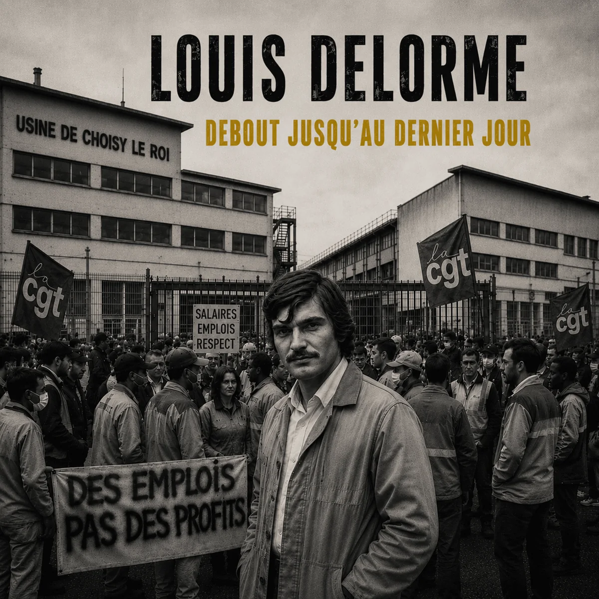 Pochette single Debout jusqu'au dernier jour